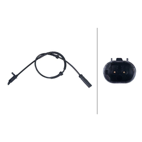 HELLA 6PU 358 422-951 Sensor, Raddrehzahl f&uuml;r BMW MINI, Vorderachse