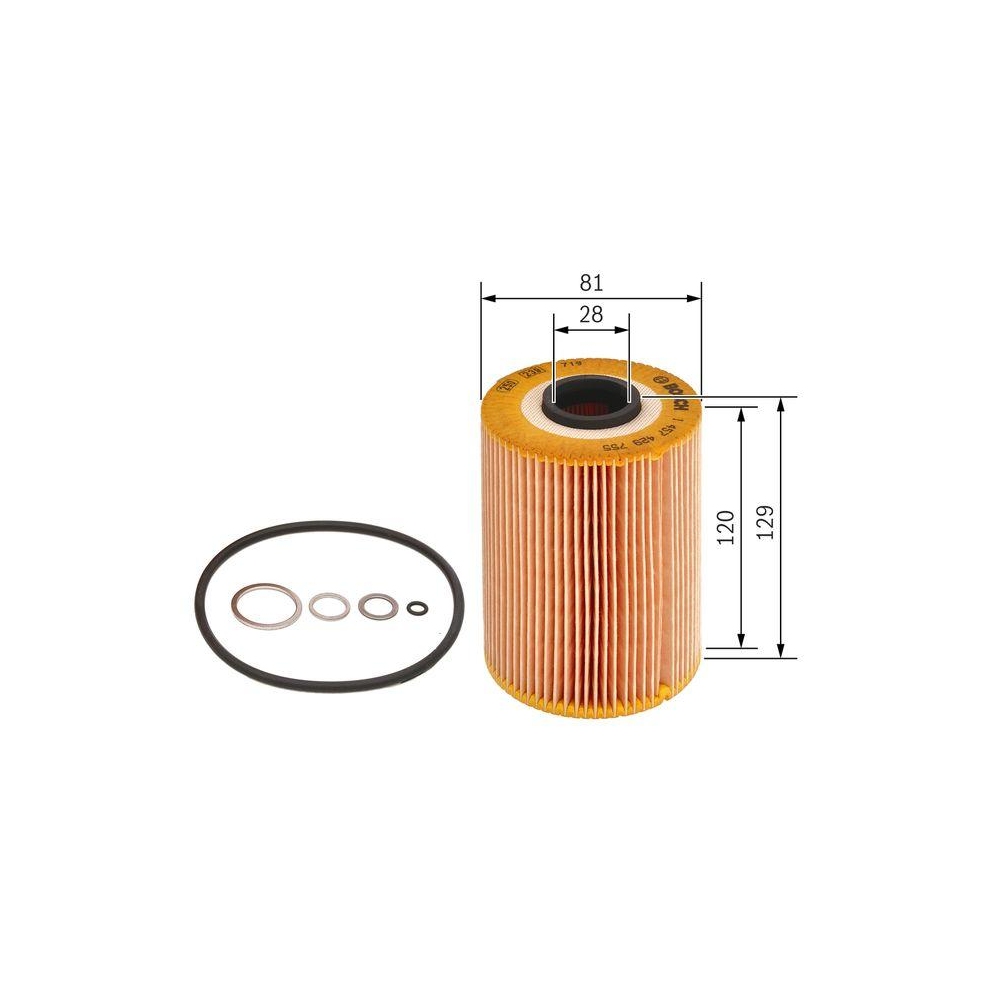&Ouml;lfilter BOSCH 1 457 429 755 f&uuml;r BMW FORD GMC OPEL CHEVROLET