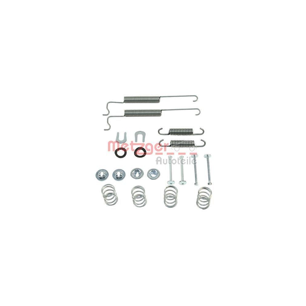 Zubeh&ouml;rsatz, Bremsbacken METZGER 105-0049 f&uuml;r, Hinterachse