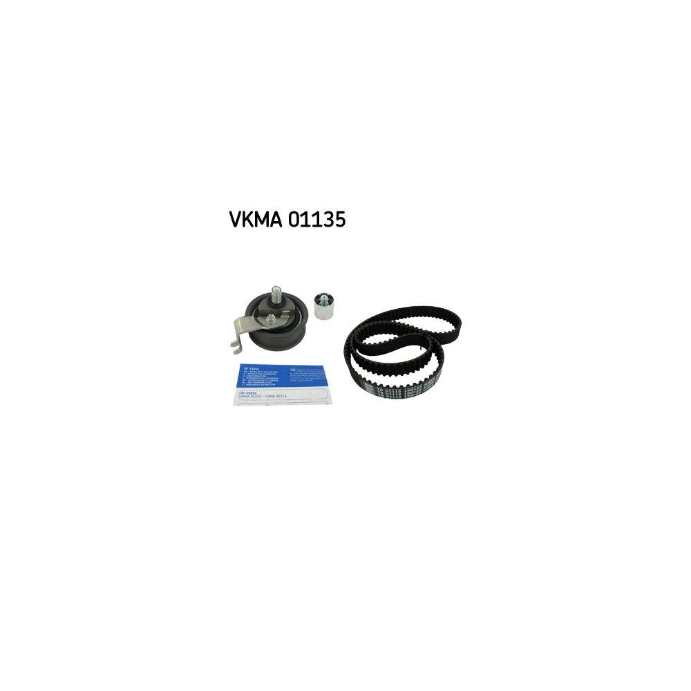 Zahnriemensatz SKF VKMA 01135 f&uuml;r AUDI SEAT SKODA VW AUDI (FAW) VW (FAW)