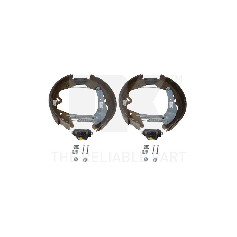 Bremsbackensatz NK 449957704 f&uuml;r NISSAN, Hinterachse