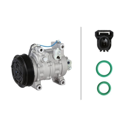 HELLA 8FK 366 203-711 Kompressor, Klimaanlage >>> Easy2Fit <<< f&uuml;r HONDA