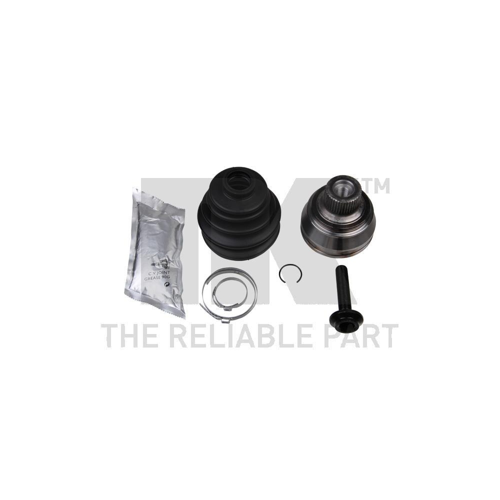 Gelenksatz, Antriebswelle NK 5147143 f&uuml;r AUDI, Vorderachse links, radseitig