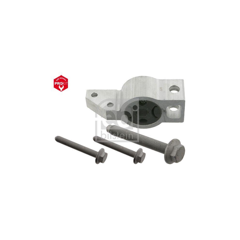 Lagerung, Lenker FEBI BILSTEIN 32541 ProKit für AUDI SEAT SKODA VW, hinten