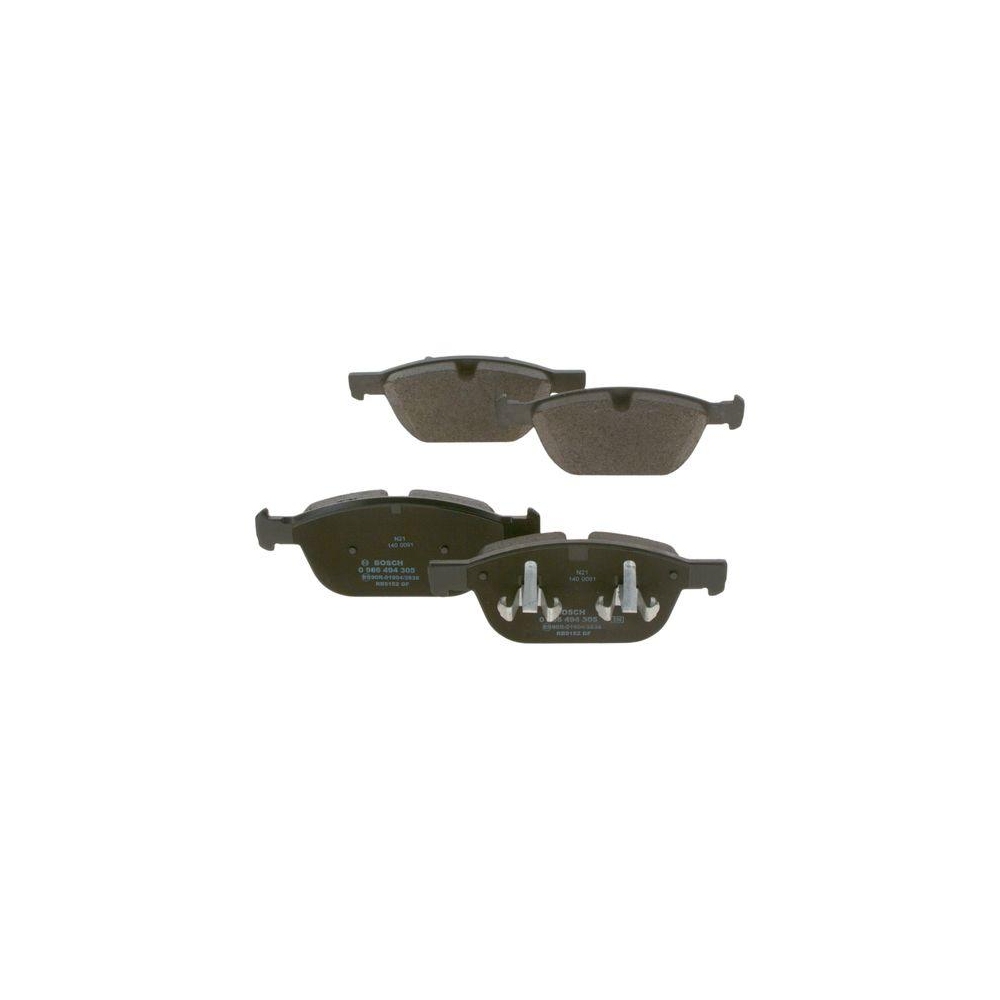 Bremsbelagsatz, Scheibenbremse BOSCH 0 986 494 305 f&uuml;r VOLVO, Vorderachse