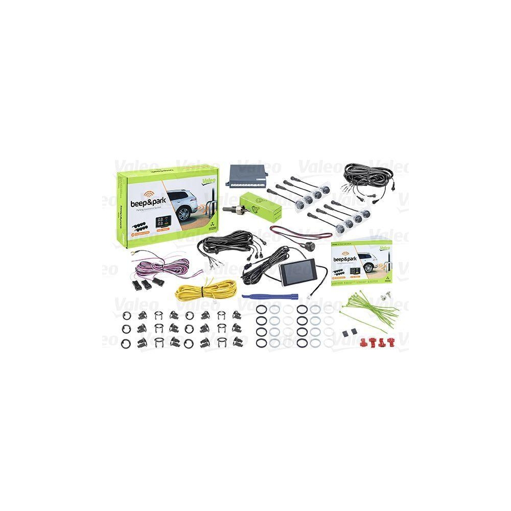 Nachrüstsatz, Einparkhilfe VALEO 632202 für, vorne und hinten