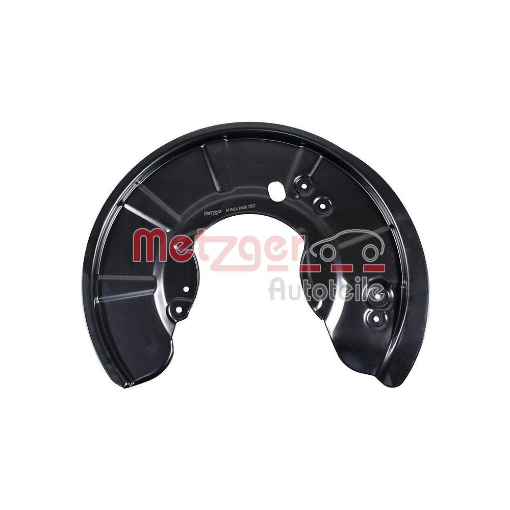 Spritzblech, Bremsscheibe METZGER 6115554 GREENPARTS f&uuml;r TESLA