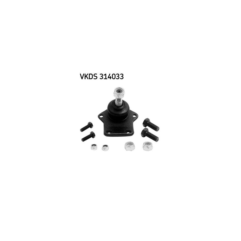 Trag-/F&uuml;hrungsgelenk SKF VKDS 314033 f&uuml;r FORD, Vorderachse beidseitig, unten