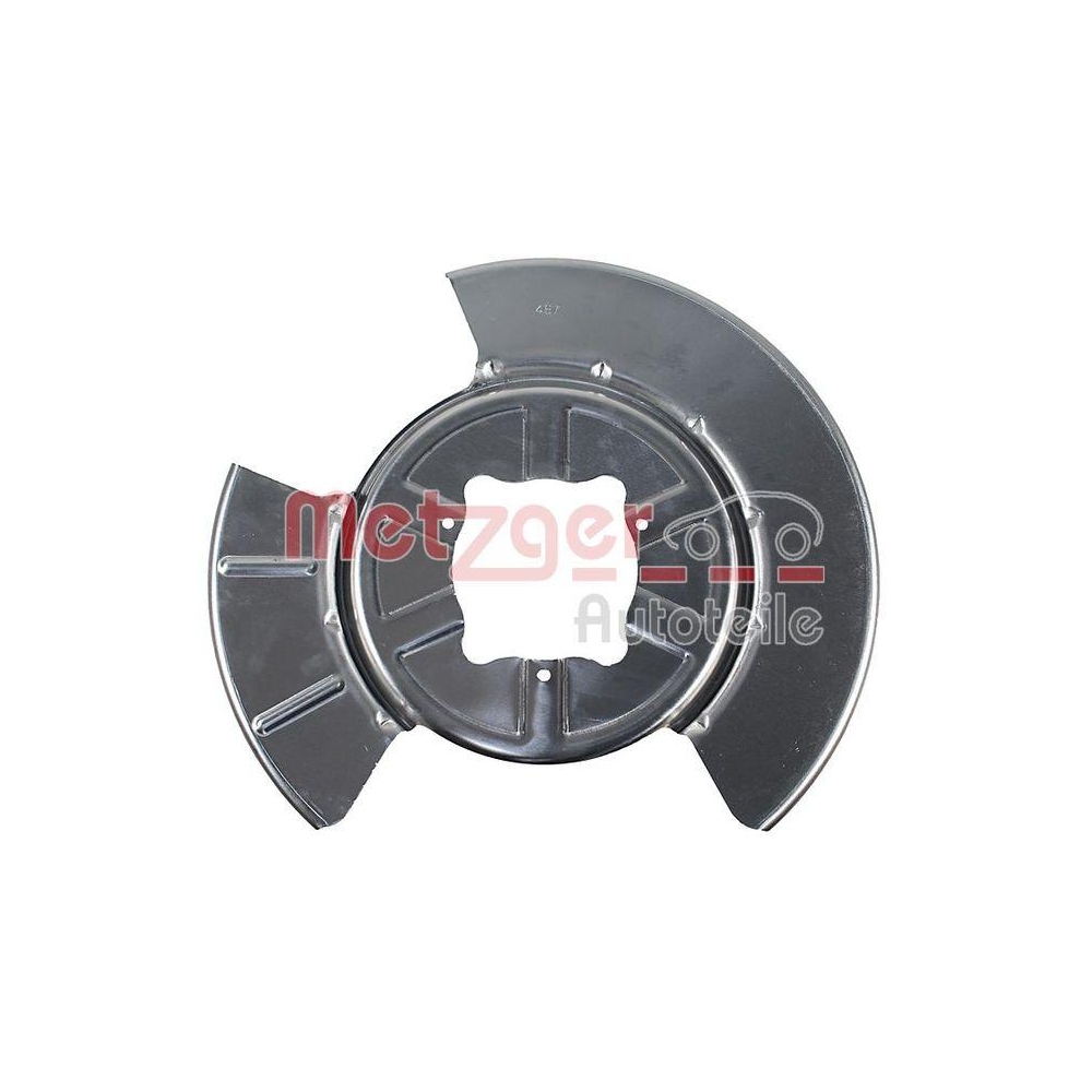 Spritzblech, Bremsscheibe METZGER 6115555 GREENPARTS f&uuml;r TESLA