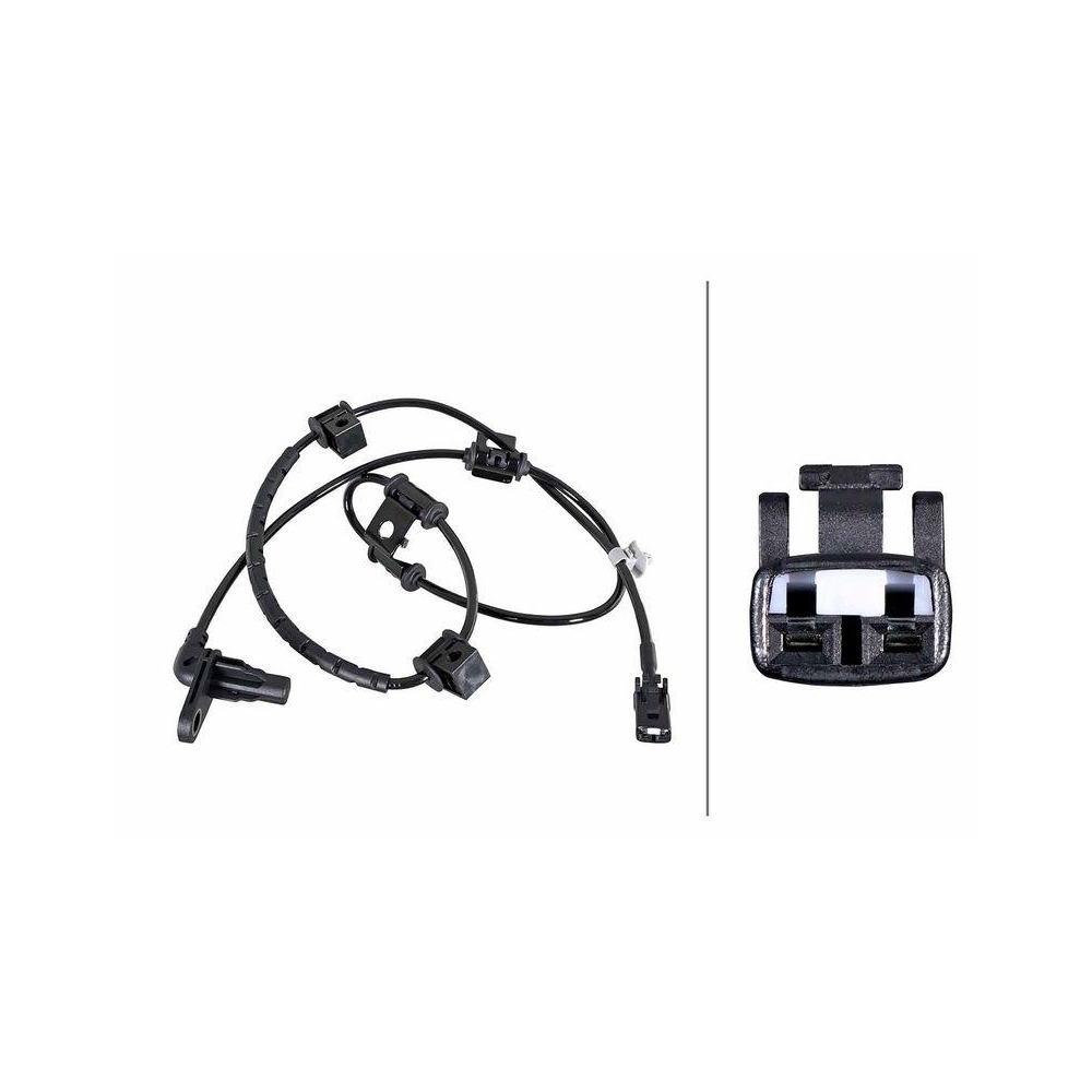 HELLA Sensor, Raddrehzahl 6PU 358 252-341 f&uuml;r KIA, Vorderachse