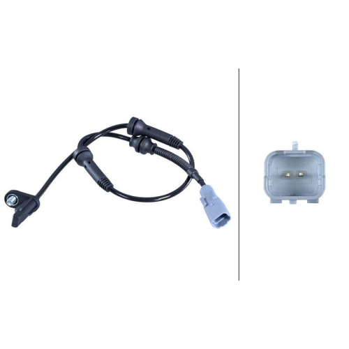 HELLA 6PU 358 417-751 Sensor, Raddrehzahl f&uuml;r PEUGEOT, Hinterachse