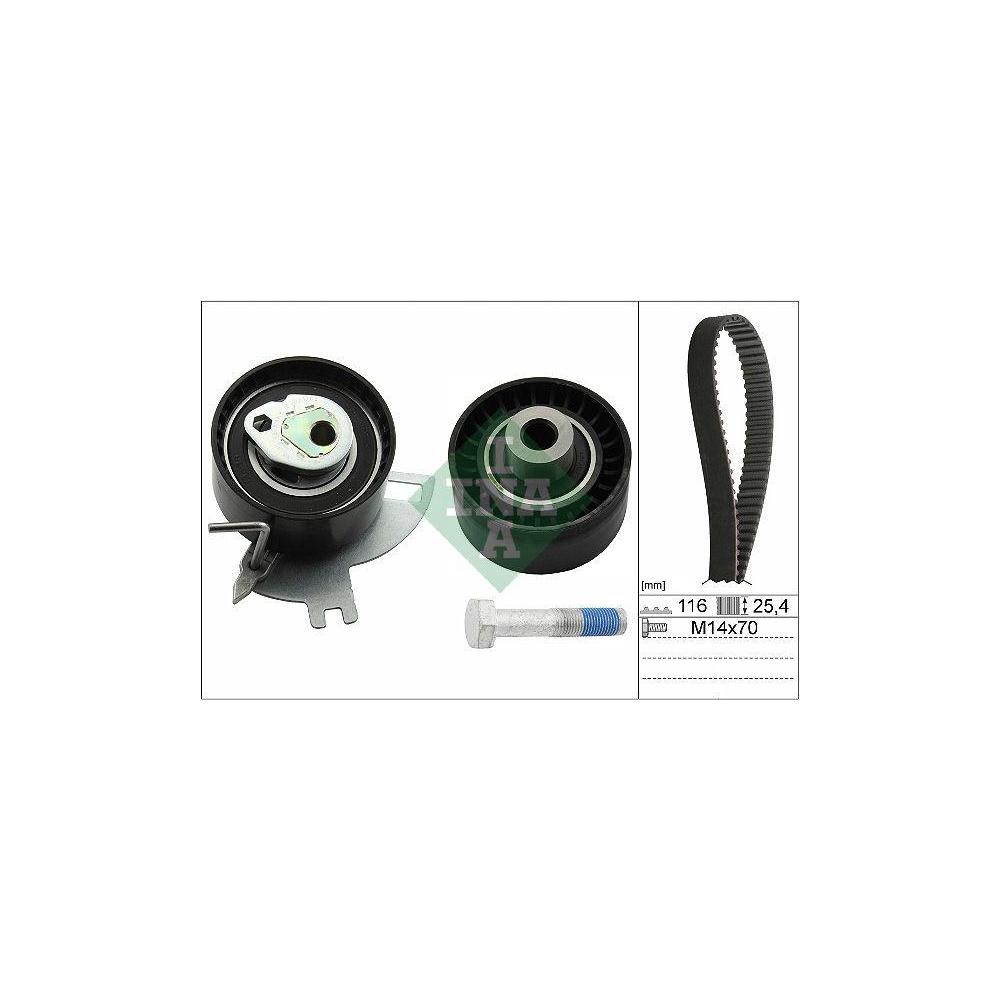 Zahnriemensatz INA 530 0691 10 f&uuml;r CITRO&Euml;N FORD OPEL PEUGEOT VAUXHALL