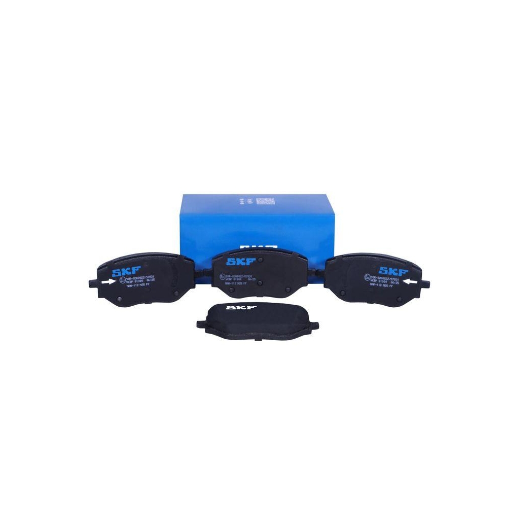 Bremsbelagsatz, Scheibenbremse SKF VKBP 81300 f&uuml;r NISSAN RENAULT, Vorderachse