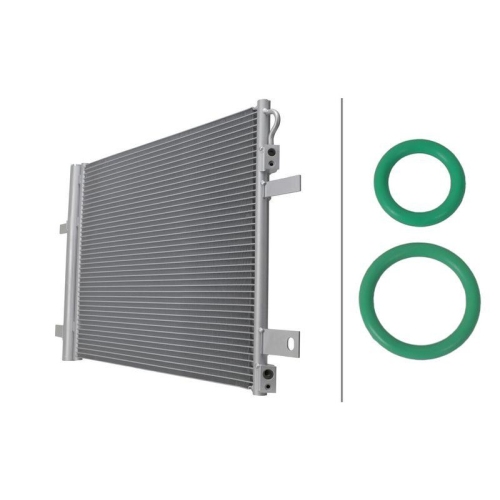 HELLA 8FC 366 222-741 Kondensator, Klimaanlage >>> Easy2Fit <<< f&uuml;r FIAT OPEL DS