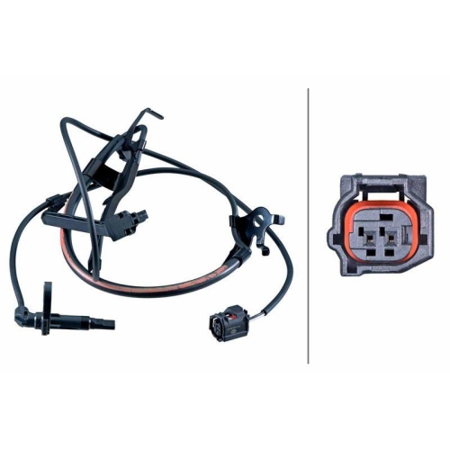 HELLA 6PU 358 251-811 Sensor, Raddrehzahl f&uuml;r TOYOTA, Vorderachse