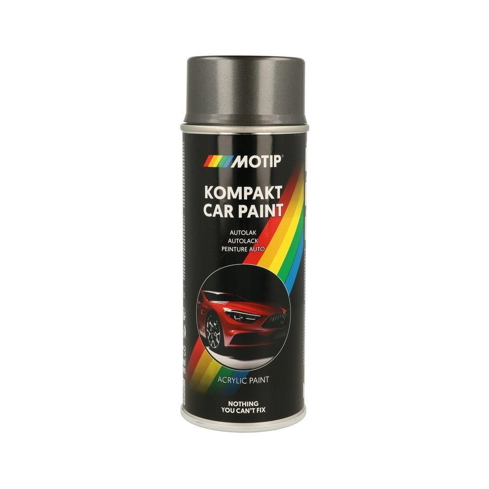 Fahrzeug-Kombinationslack MOTIP 51079 KOMPAKT AUTOLACK grau metallic 400 ml für