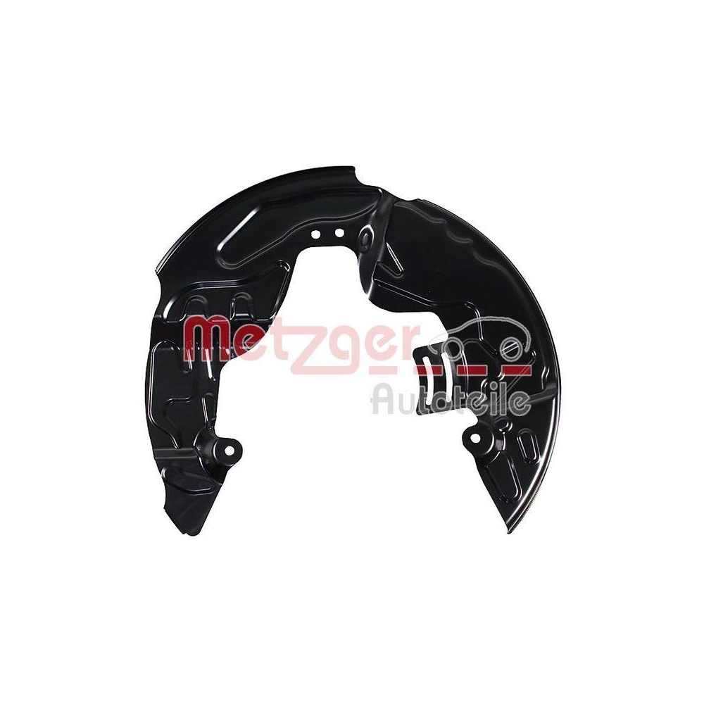 Spritzblech, Bremsscheibe METZGER 6115557 GREENPARTS für FORD, Vorderachse links