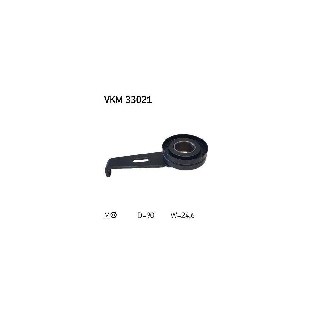 Riemenspanner, Keilrippenriemen SKF VKM 33021 f&uuml;r CITRO&Euml;N FIAT PEUGEOT, mitte