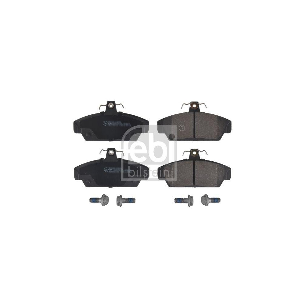 FEBI BILSTEIN Bremsbelagsatz, Scheibenbremse 116202 f&uuml;r MG ROVER, Vorderachse