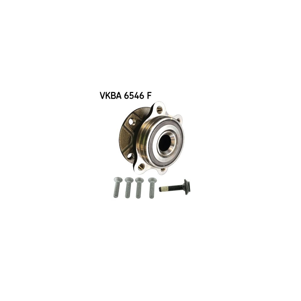 Radlagersatz SKF VKBA 6546 F für AUDI VW, Hinterachse, Vorderachse