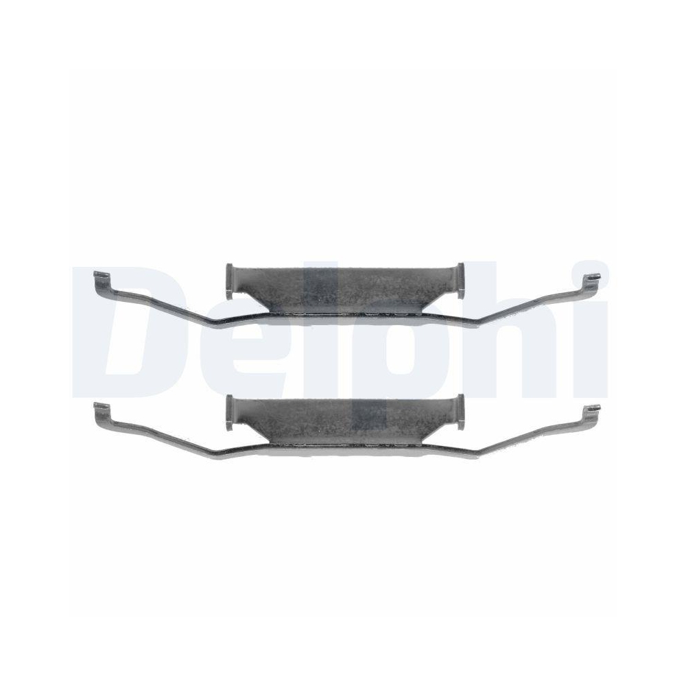 DELPHI LX0074 Zubeh&ouml;rsatz, Scheibenbremsbelag f&uuml;r PORSCHE, Vorderachse