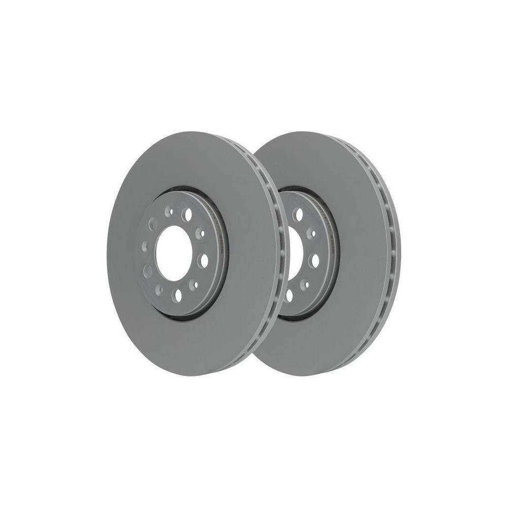 Bremsscheibe ATE 24.0125-0113.1 f&uuml;r SEAT SKODA VAG, Vorderachse