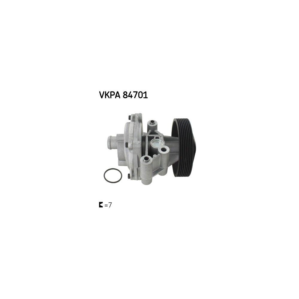 Wasserpumpe, Motork&uuml;hlung SKF VKPA 84701 f&uuml;r FORD LAND ROVER