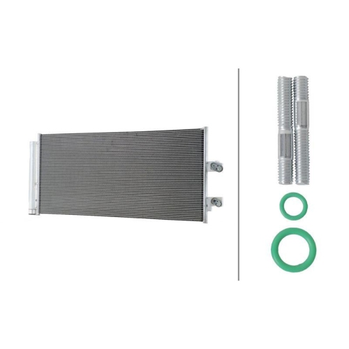 HELLA 8FC 366 222-221 Kondensator, Klimaanlage >>> Easy2Fit <<< f&uuml;r VOLVO