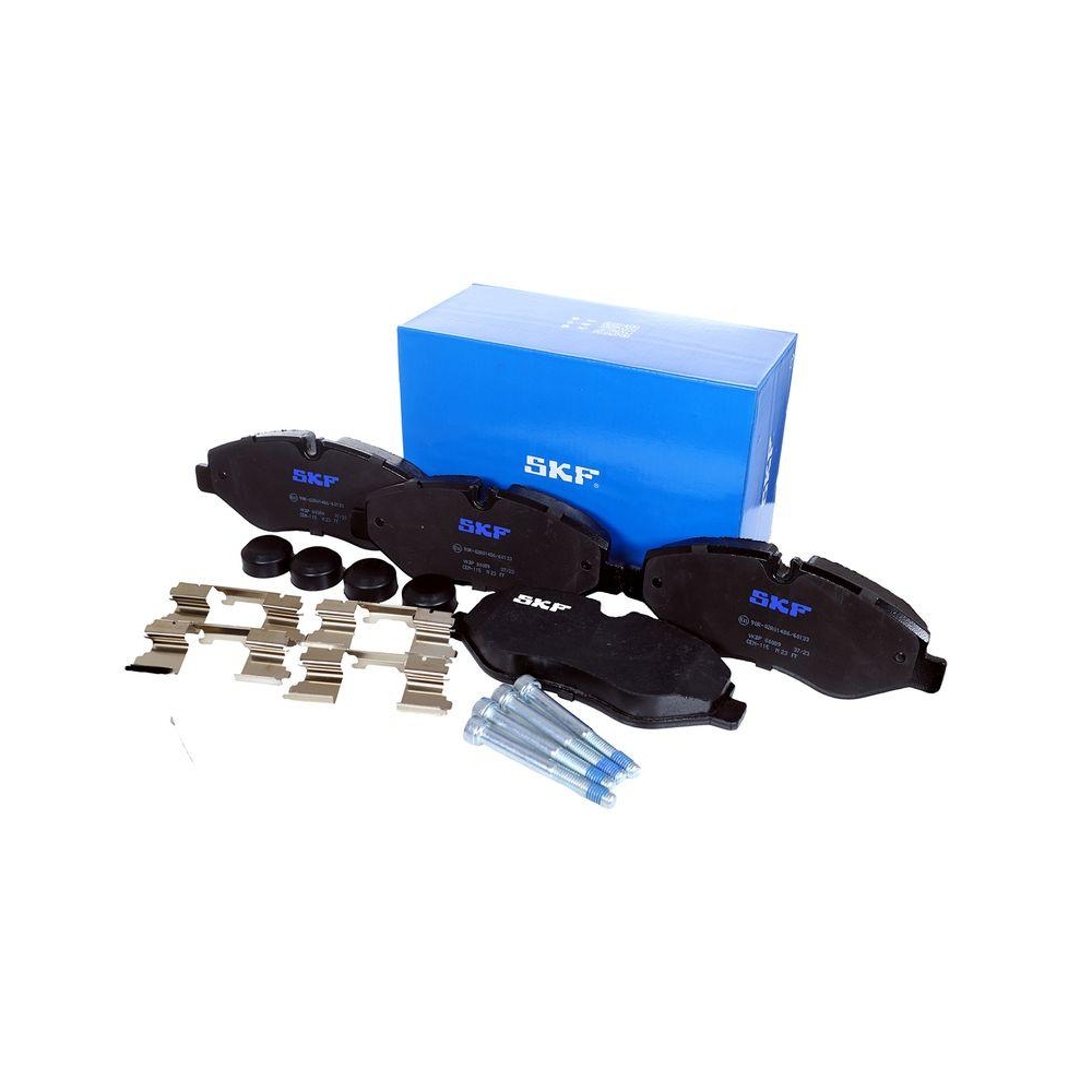 Bremsbelagsatz, Scheibenbremse SKF VKBP 80089 f&uuml;r IVECO, Vorderachse