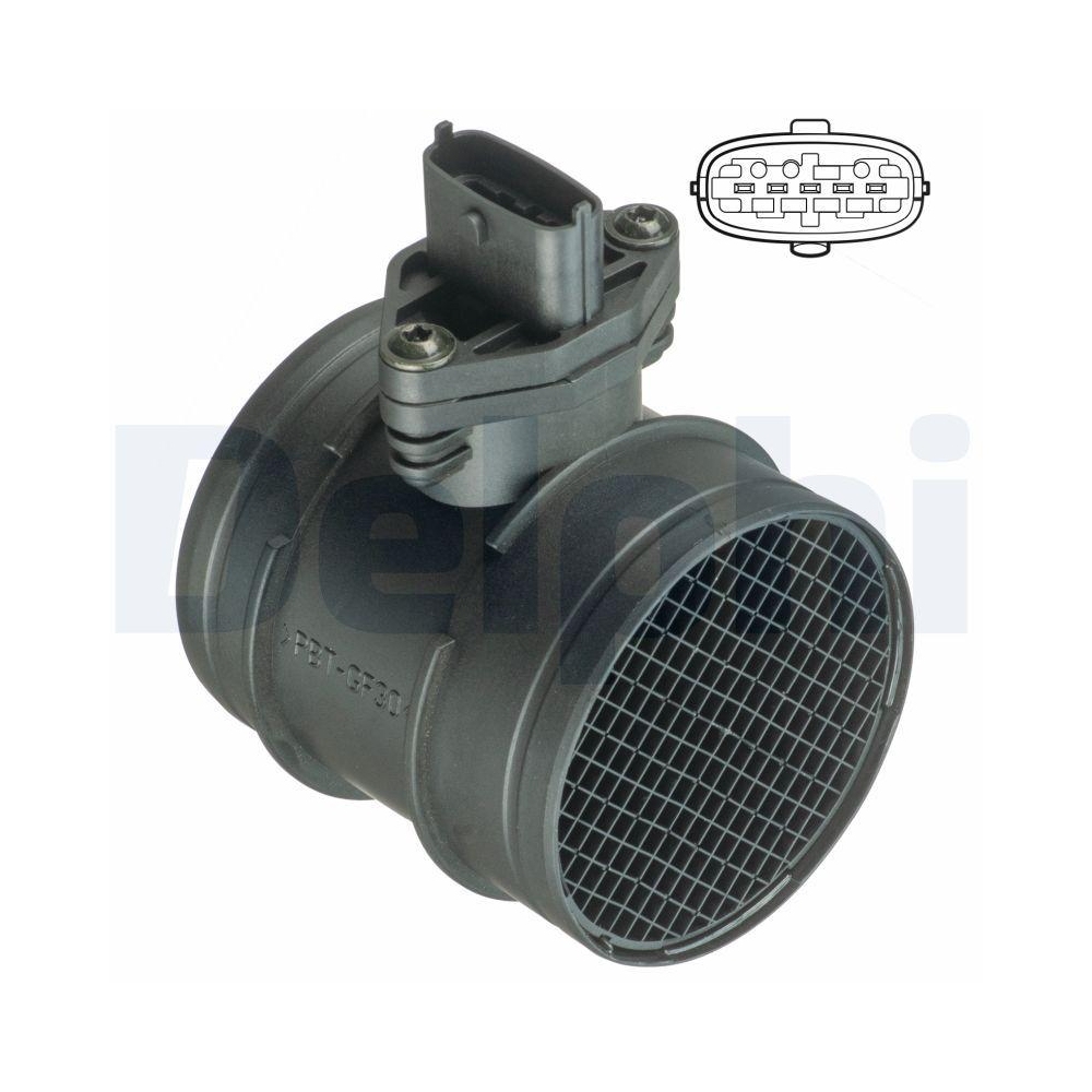 DELPHI AF10363-12B1 Luftmassenmesser für ALFA ROMEO OPEL VAUXHALL GENERAL MOTORS