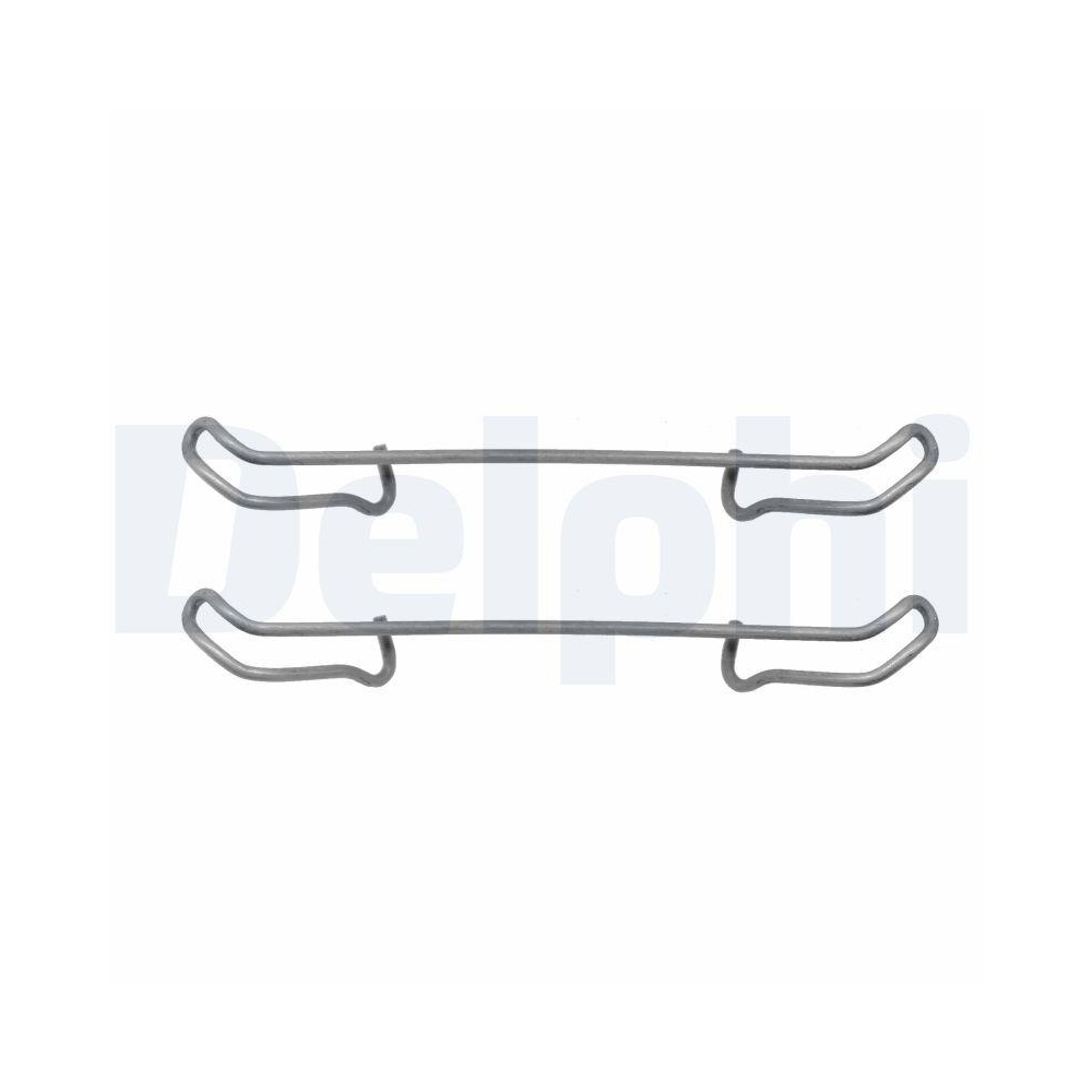 DELPHI LX0076 Zubeh&ouml;rsatz, Scheibenbremsbelag f&uuml;r, Vorderachse