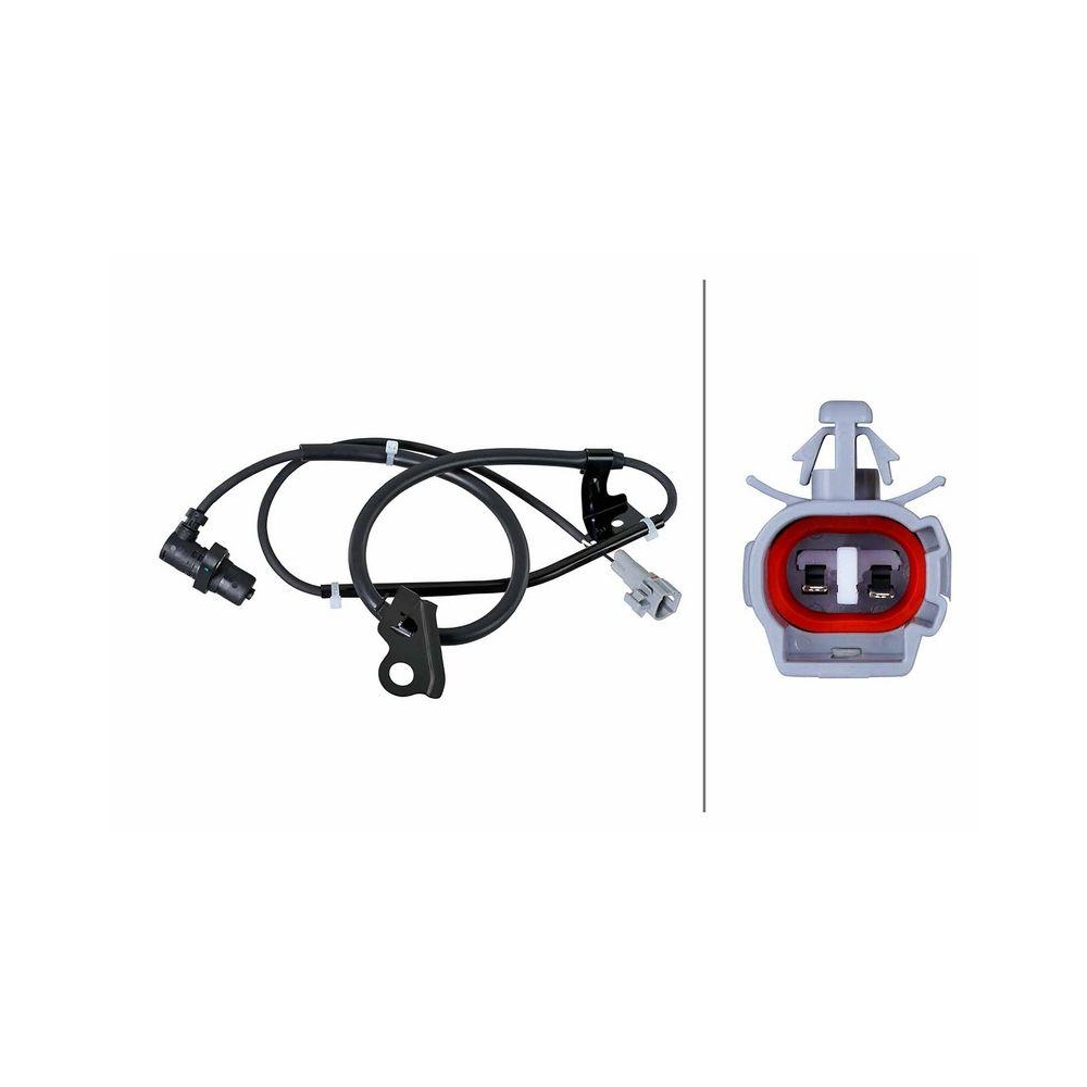 HELLA Sensor, Raddrehzahl 6PU 358 252-401 f&uuml;r TOYOTA, Vorderachse