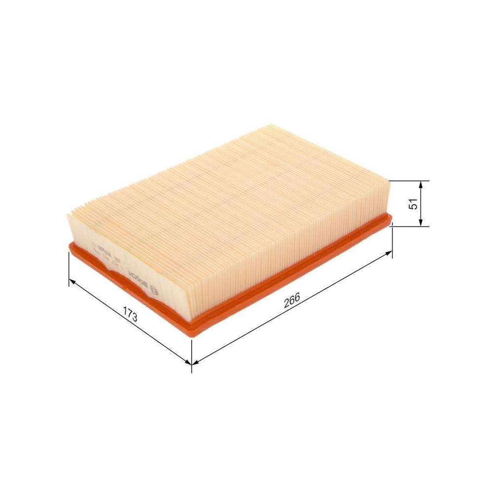 Luftfilter BOSCH 1 457 433 099 f&uuml;r FORD MAZDA VOLVO