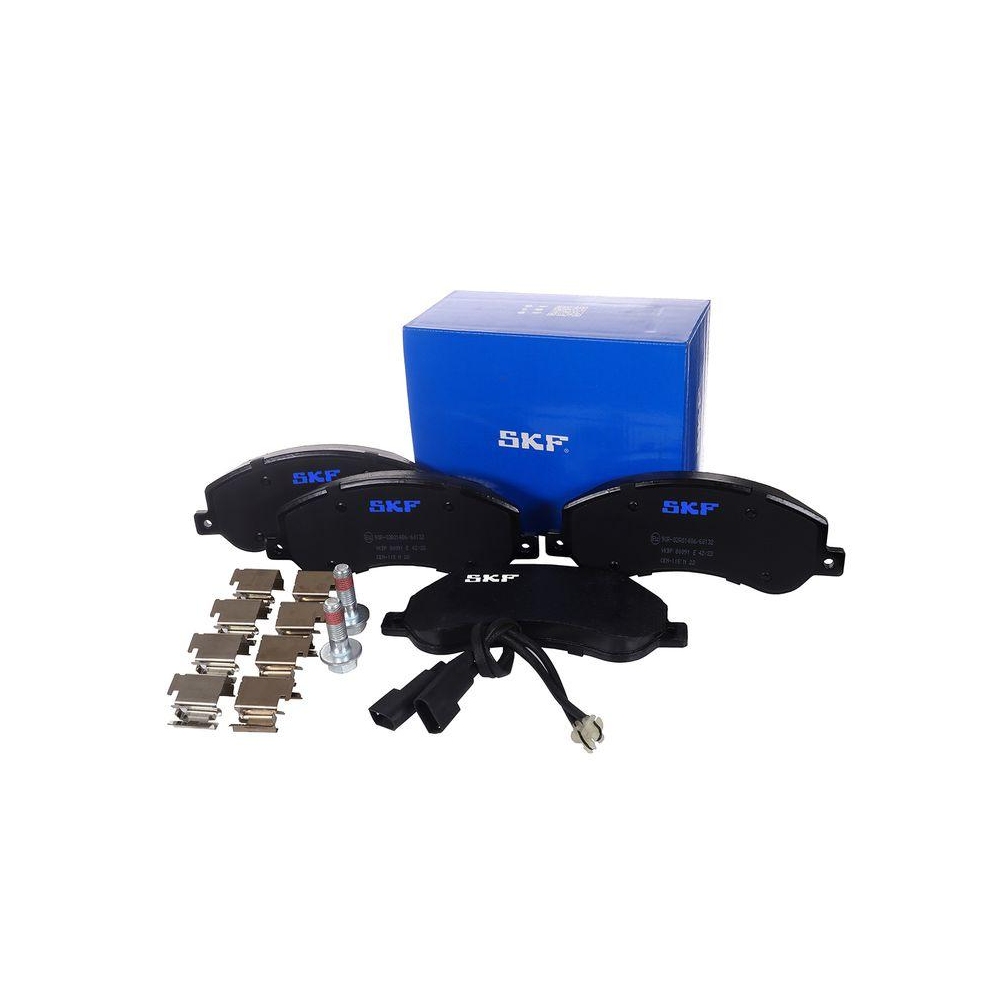 Bremsbelagsatz, Scheibenbremse SKF VKBP 80091 E f&uuml;r FORD VW, Vorderachse