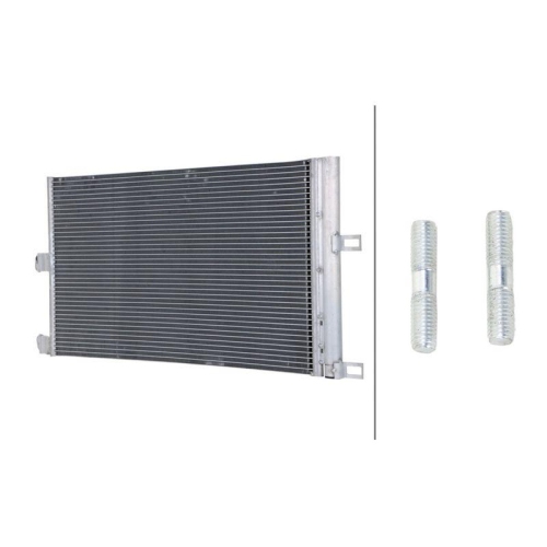 HELLA 8FC 366 221-931 Kondensator, Klimaanlage >>> Easy2Fit <<< f&uuml;r TESLA