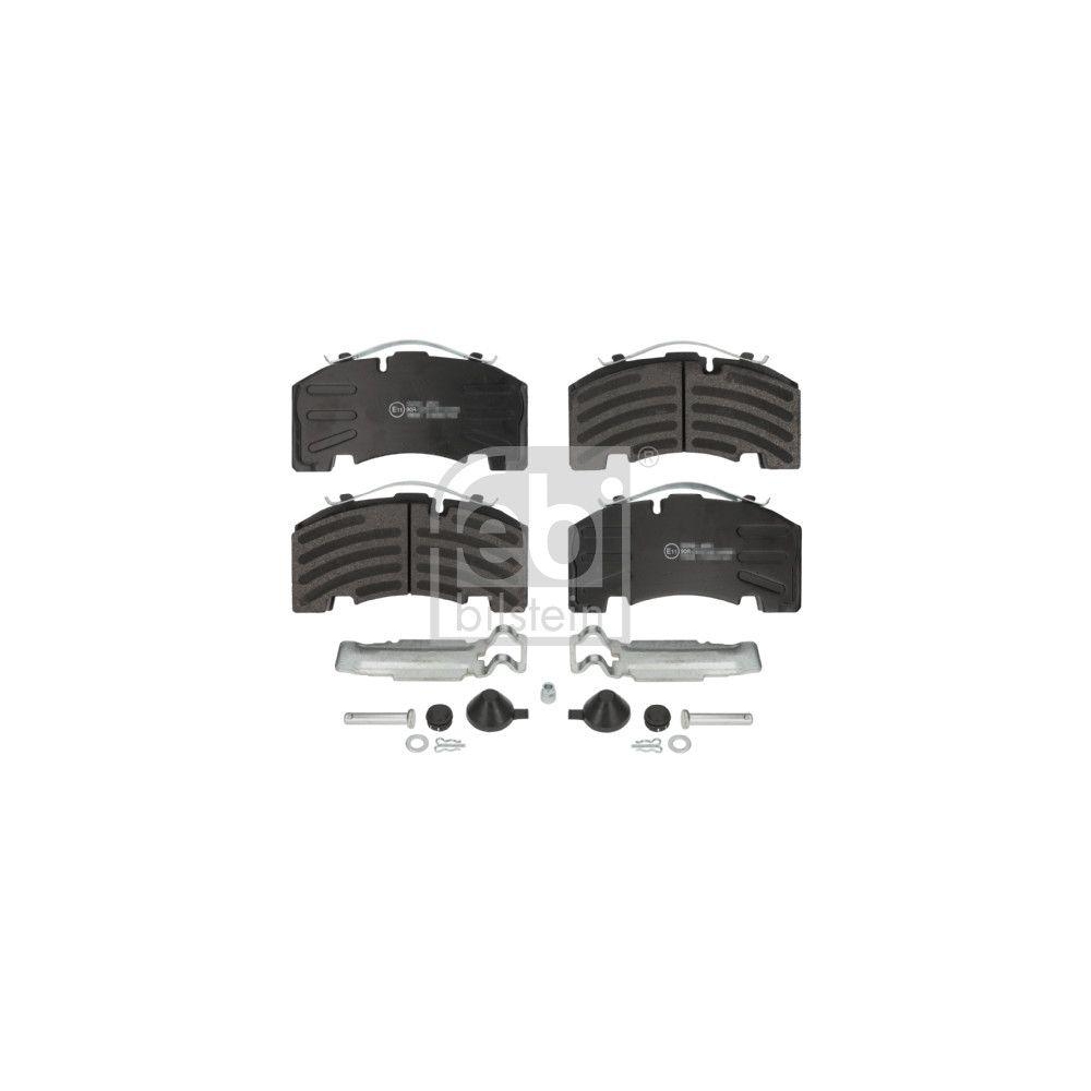 FEBI BILSTEIN Bremsbelagsatz, Scheibenbremse 16608 f&uuml;r BPW KRONE, Hinterachse