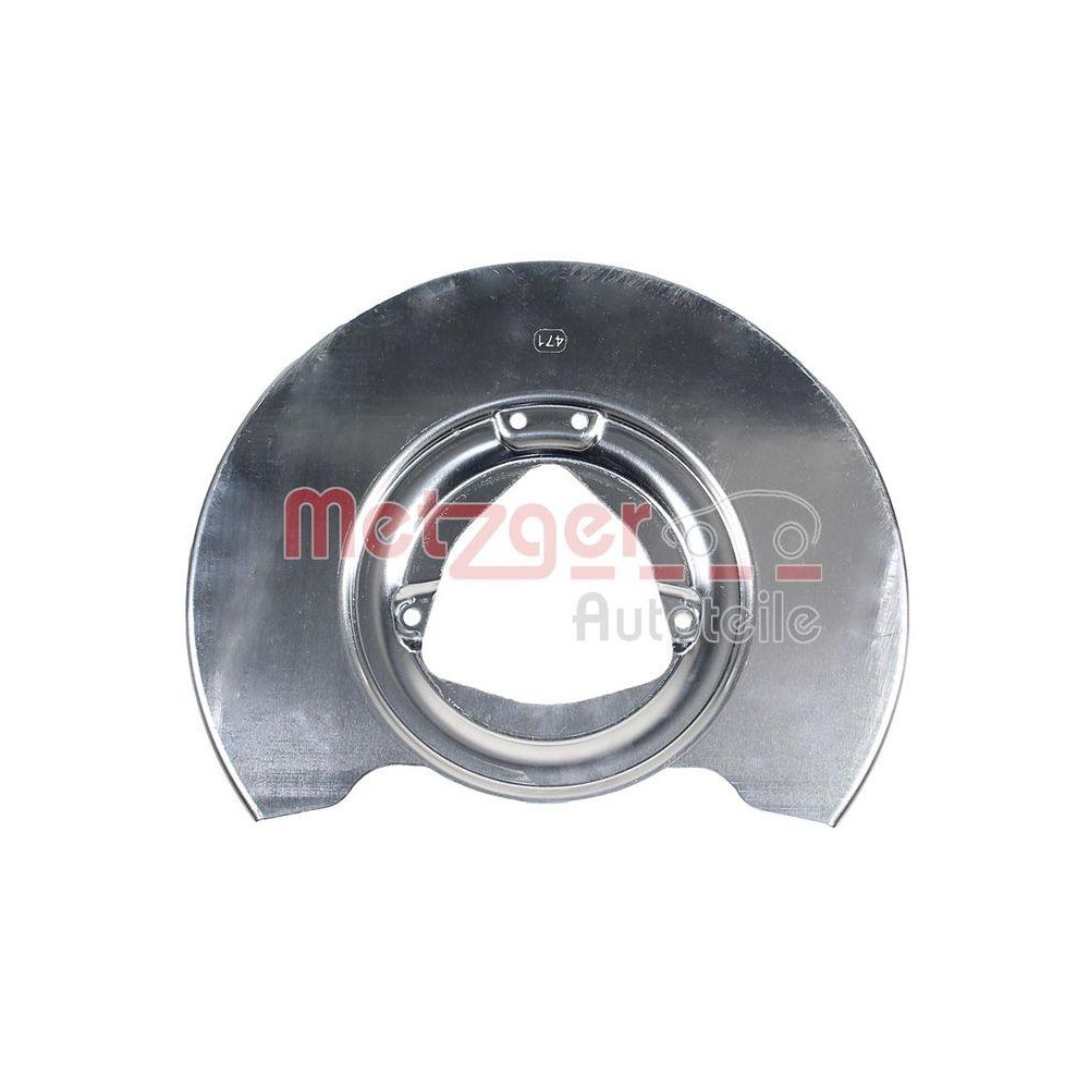 Spritzblech, Bremsscheibe METZGER 6115563 GREENPARTS für TESLA