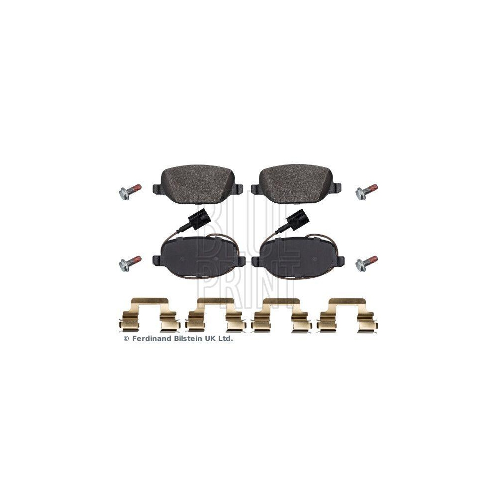 Bremsbelagsatz, Scheibenbremse BLUE PRINT ADBP420056 f&uuml;r ALFA ROMEO, Hinterachse