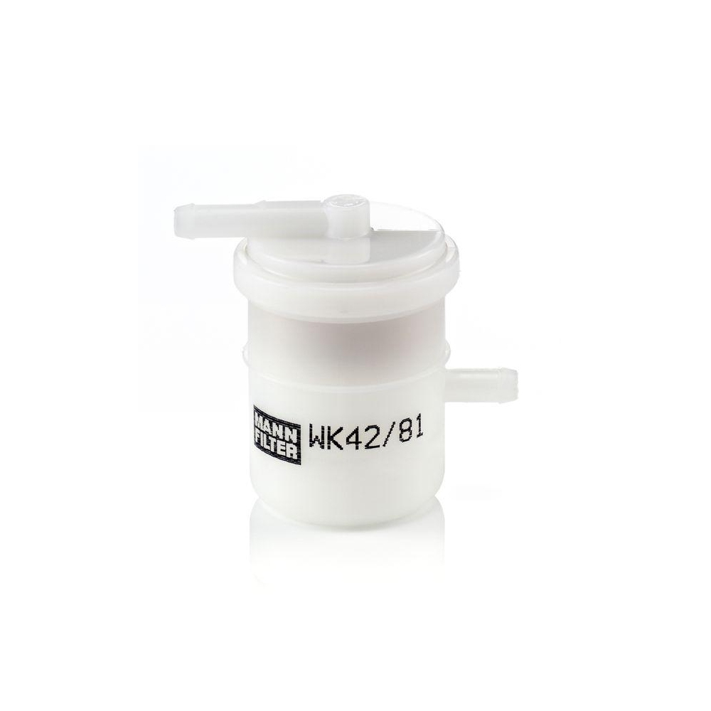 Kraftstofffilter MANN-FILTER WK 42/81 für OPEL SUZUKI VAUXHALL GENERAL MOTORS