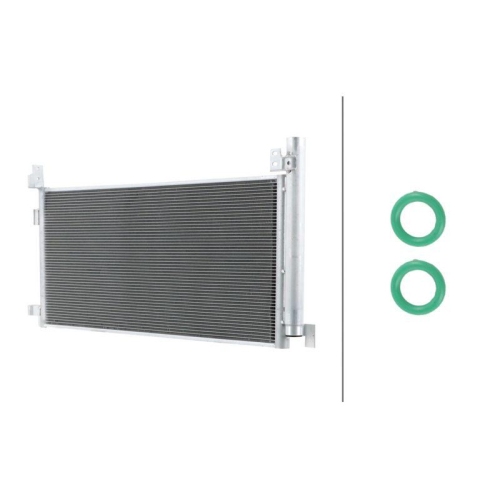HELLA 8FC 366 221-961 Kondensator, Klimaanlage >>> Easy2Fit <<< f&uuml;r TOYOTA