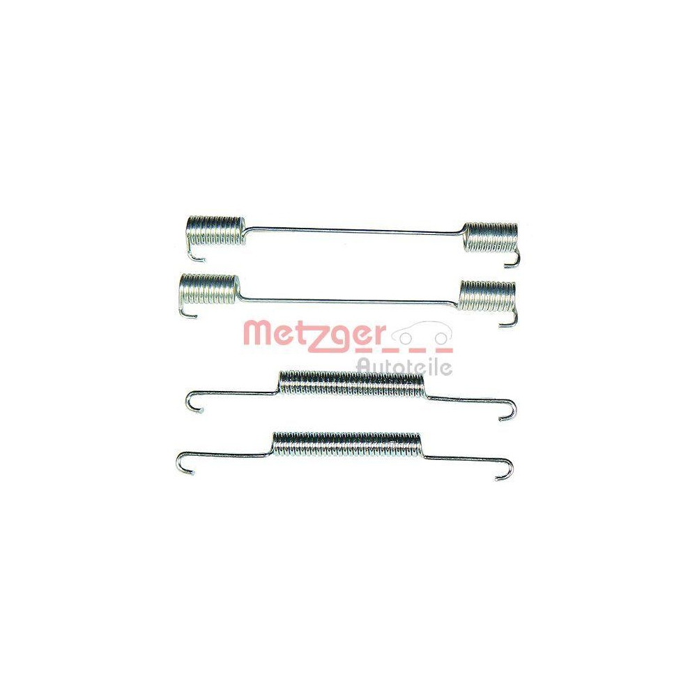 Zubeh&ouml;rsatz, Bremsbacken METZGER 105-0520 f&uuml;r AUSTIN MG ROVER, Hinterachse
