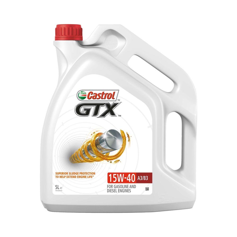 Motoröl CASTROL 14C19F Castrol GTX 15W-40 A3/B3 für