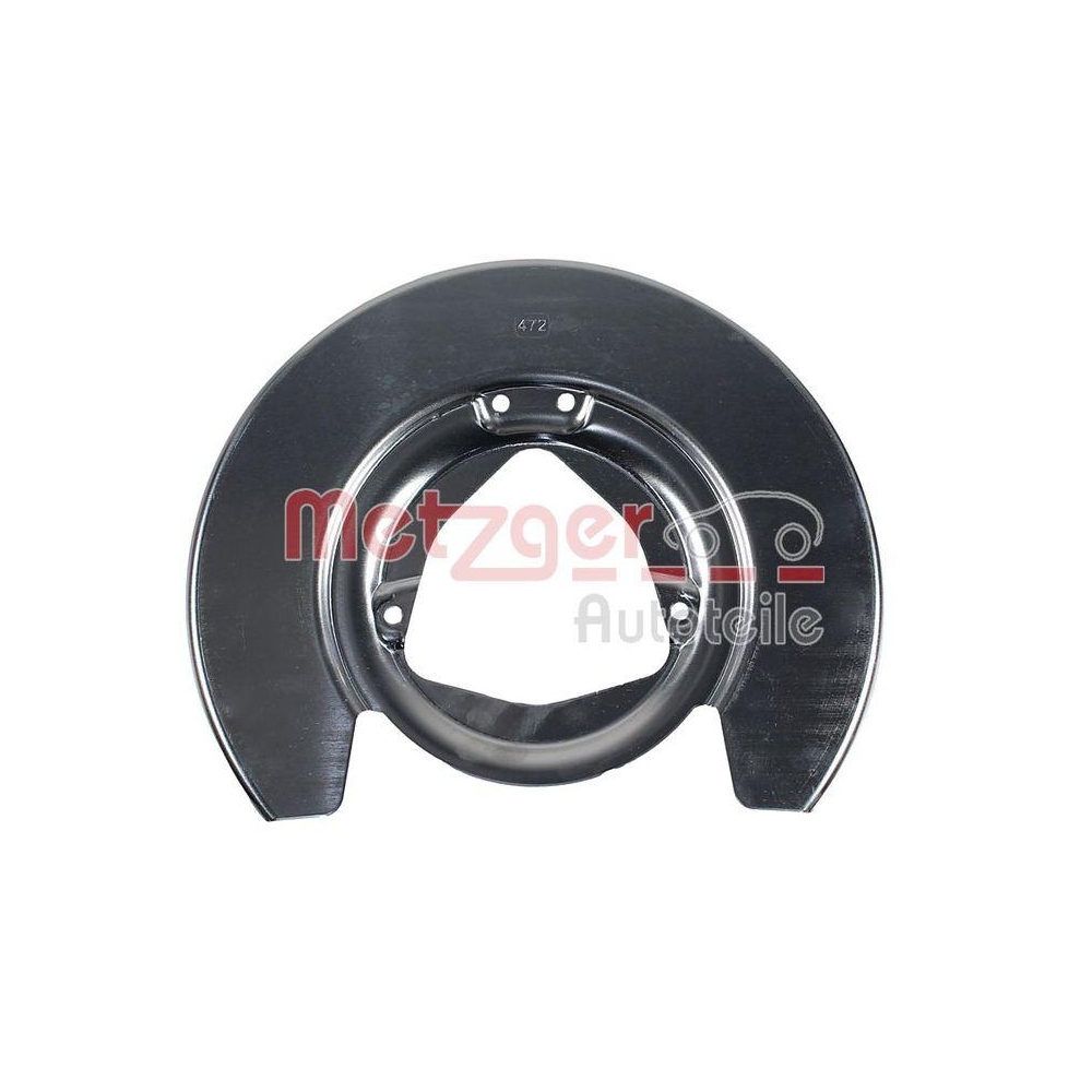 Spritzblech, Bremsscheibe METZGER 6115564 GREENPARTS f&uuml;r TESLA