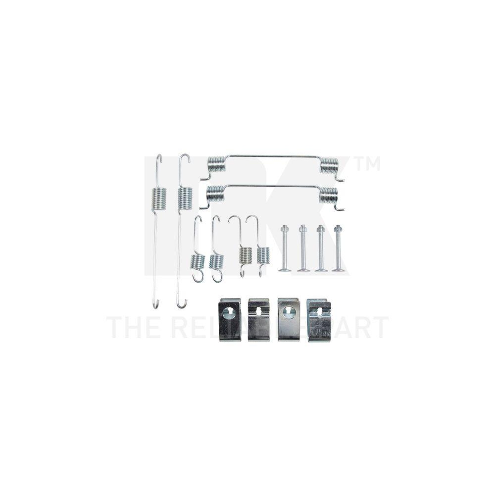 Zubeh&ouml;rsatz, Bremsbacken NK 7932699 f&uuml;r MAZDA KIA, Hinterachse