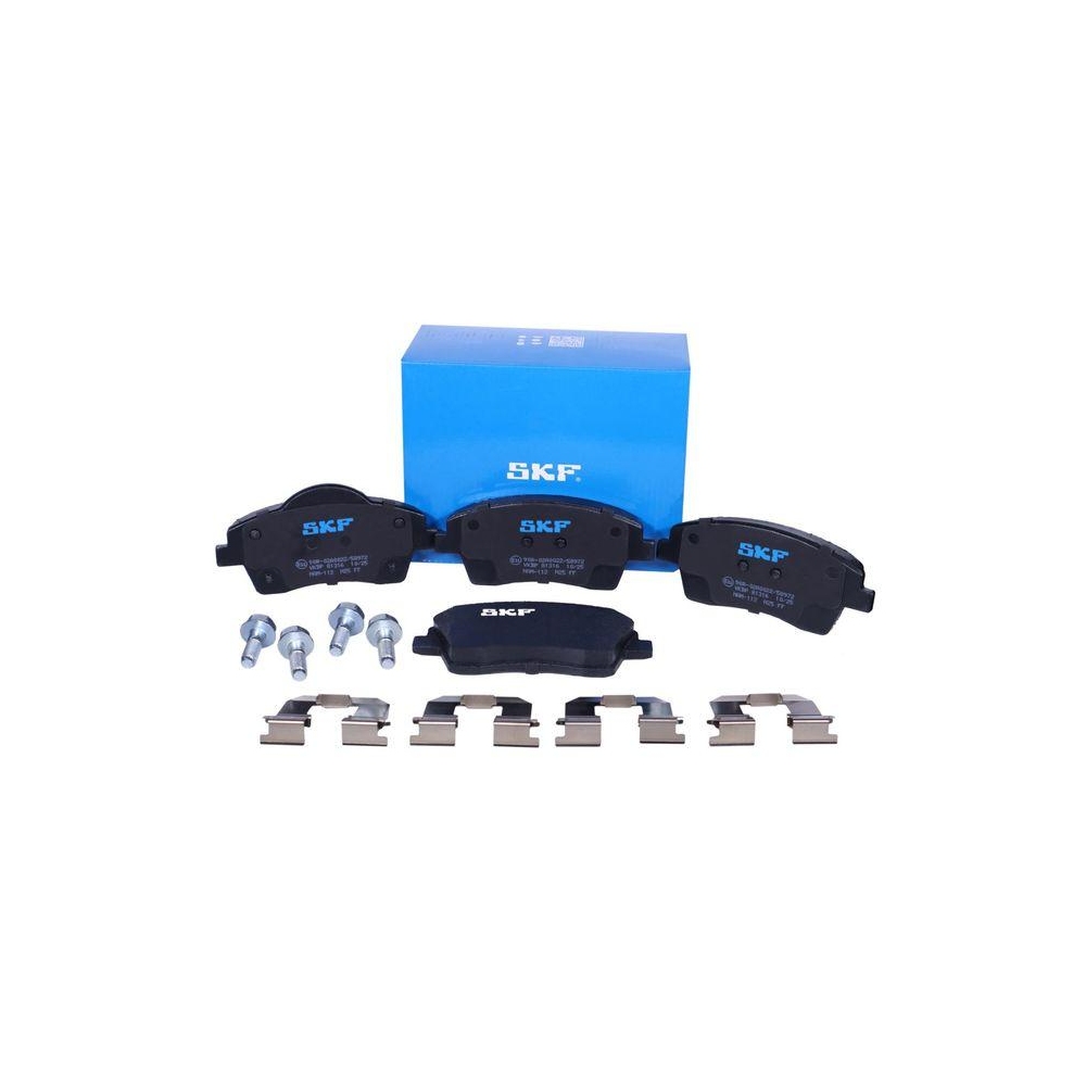 Bremsbelagsatz, Scheibenbremse SKF VKBP 81316 f&uuml;r VOLVO, Vorderachse