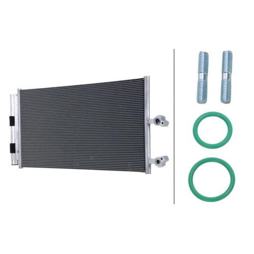 HELLA 8FC 366 222-091 Kondensator, Klimaanlage >>> Easy2Fit <<< f&uuml;r VOLVO