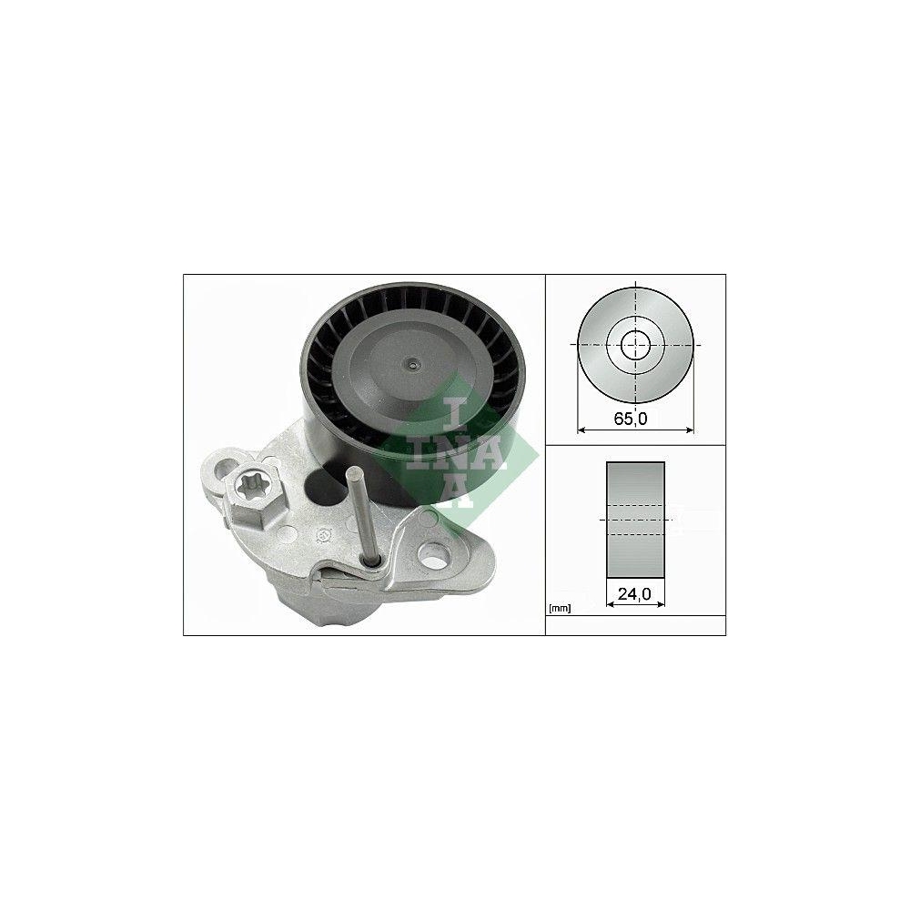 Riemenspanner, Keilrippenriemen Schaeffler INA 534 0480 10 f&uuml;r AUDI FORD SEAT VW