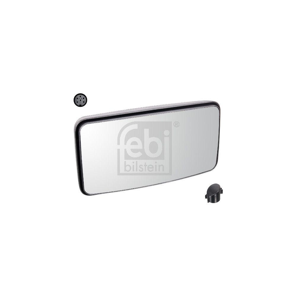 Außenspiegel, Fahrerhaus FEBI BILSTEIN 103900 für MAN SCANIA HINO NEOPLAN, links