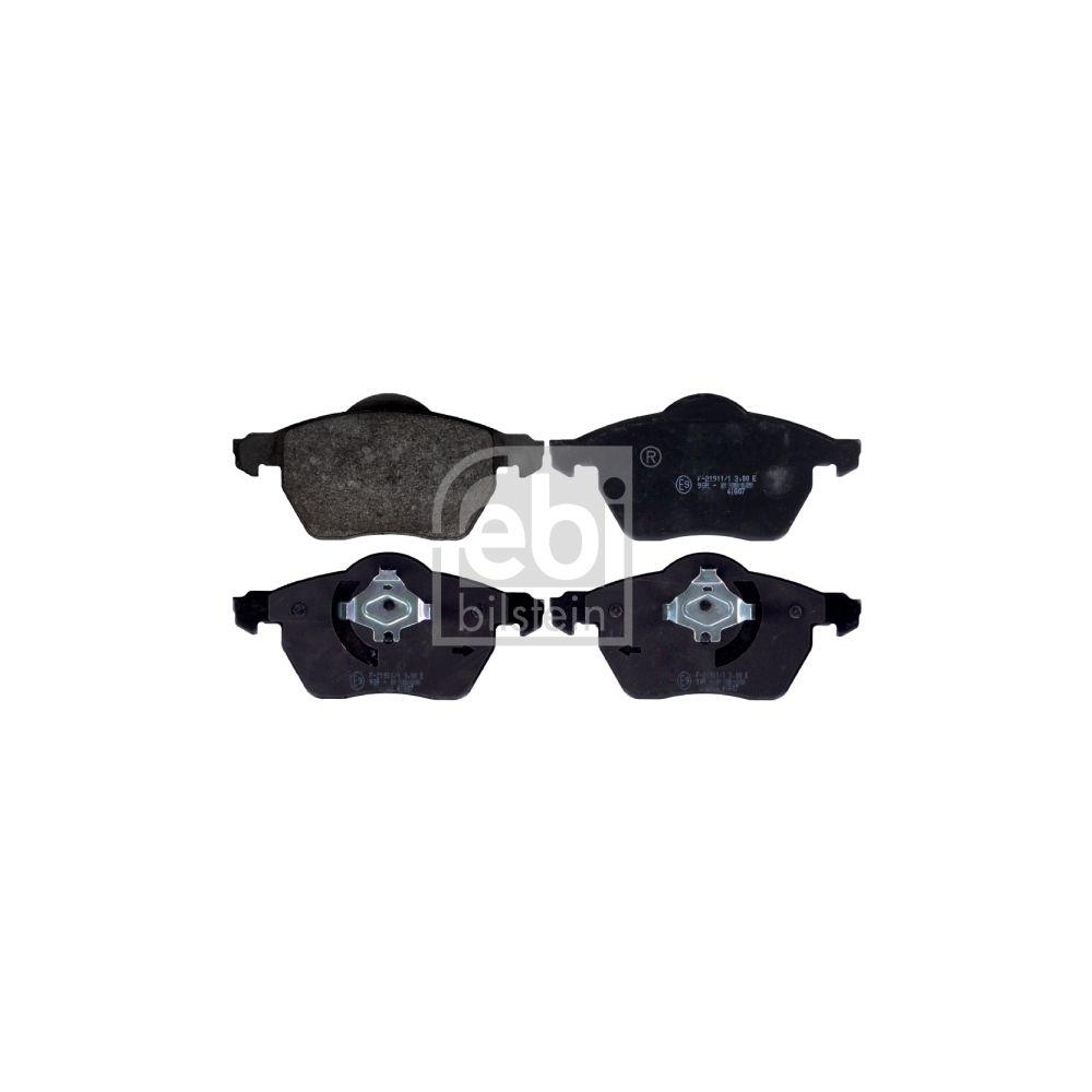 FEBI BILSTEIN Bremsbelagsatz, Scheibenbremse 116213 f&uuml;r VOLVO, Vorderachse