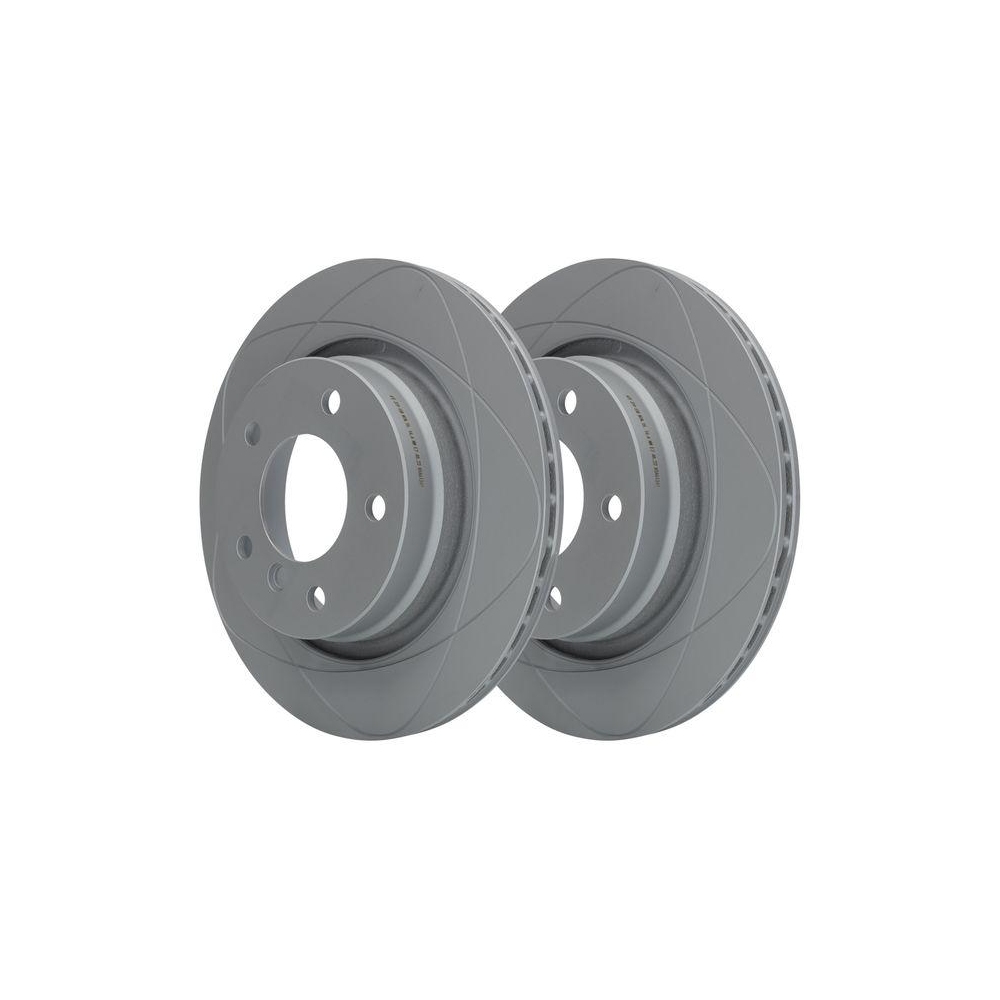 Bremsscheibe ATE 24.0319-0108.1 PowerDisc f&uuml;r BMW, Hinterachse